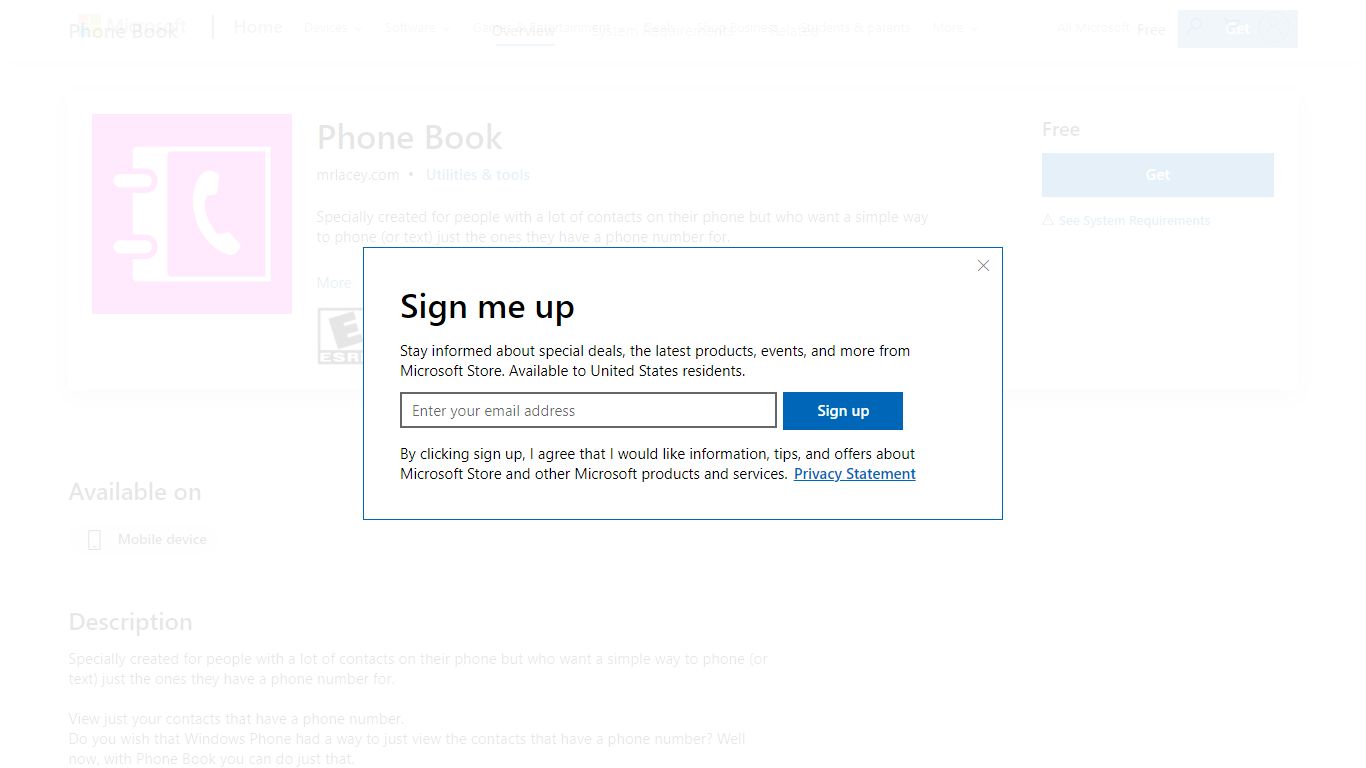 Get Phone Book - Microsoft Store